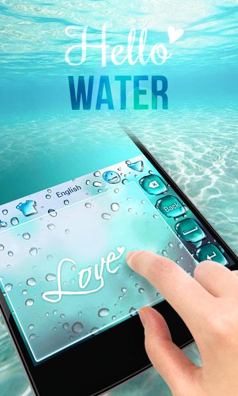 GO Keyboard Theme Water APK Download for Android Aptoide