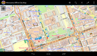 Warsaw Offline City Map Lite screenshot 5