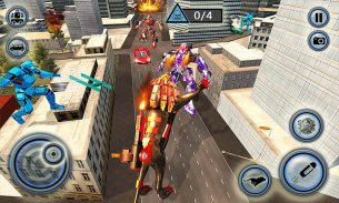 Ultimate Wild Lion Robot: Car Robot Transform Game screenshot 2