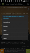 Coran MP3 en Arabe et Francais screenshot 5