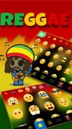 Reggae Style Keyboard Theme screenshot 3