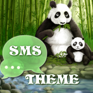 GO SMS Pro Theme Panda screenshot 0