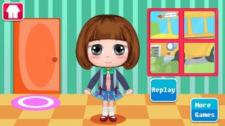 Bella back to school - girl school simulation game screenshot 2