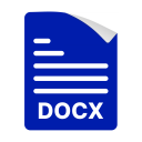 DOCX Editor: PDF, DOC, XLSX Icon
