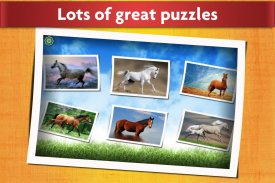 Horse Jigsaw Puzzles Game - For Kids & Adults 🐴 screenshot 1