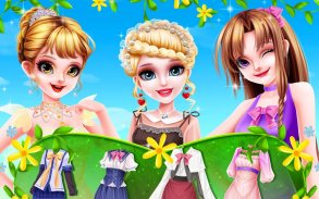Flower Fairy Makeup Game screenshot 4