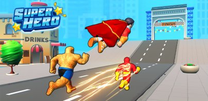 Superhero Transform Shift Game