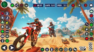 मोटोक्रॉस स्टंट बाइक रेस गेम screenshot 0
