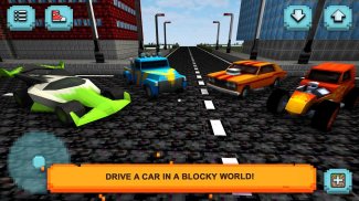 كرافت السيارات: سباق المرور، screenshot 0