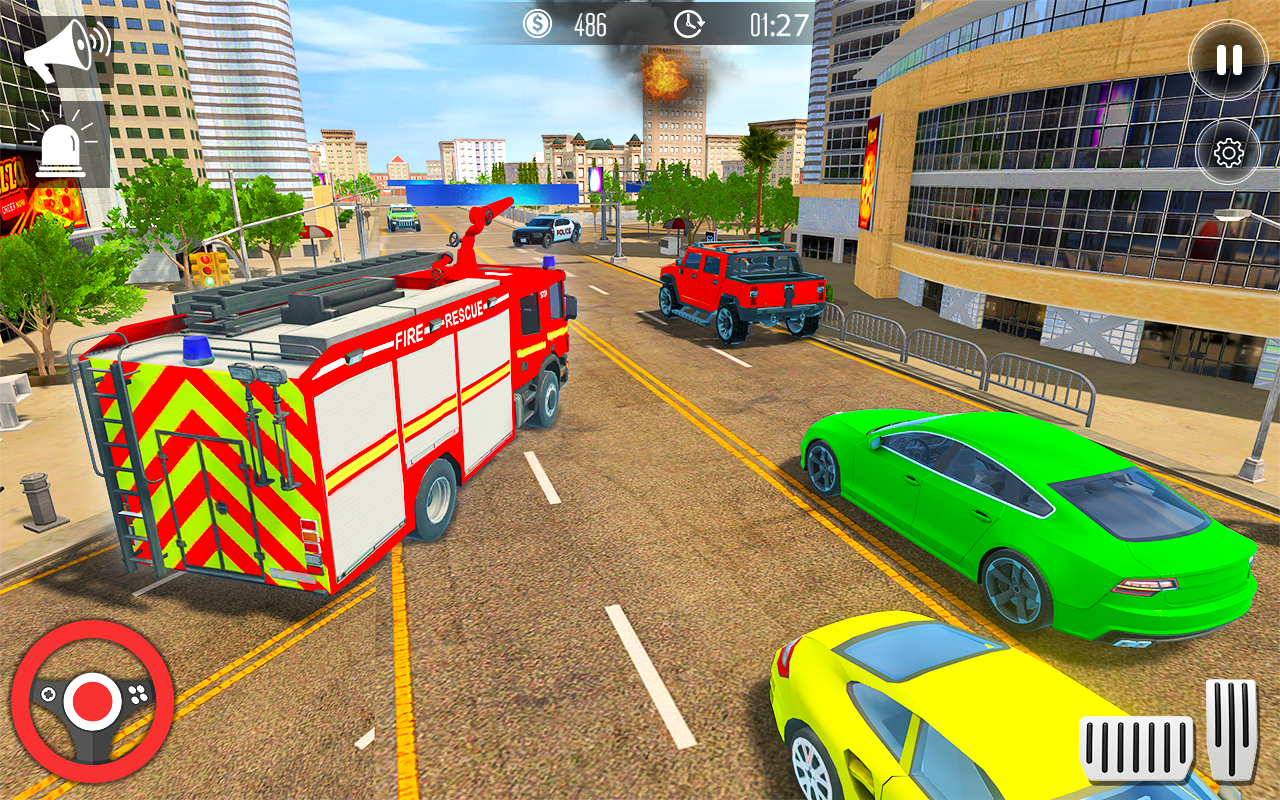 Santa Rescue Truck Driving - Rescue 911 Fire Games - APK Download for  Android | Aptoide