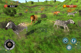 Simulador de Leão:Jogo de Sobrevivência de Animais screenshot 9