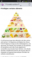 Alimentation Anti Cancer screenshot 0