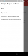 TempMail - Temporary Emails Instantly | StopSpam screenshot 1