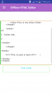 Offline HTML Editor screenshot 3