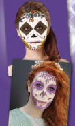 Mexican Skull Mask – Halloween Makeup Face Editor screenshot 4