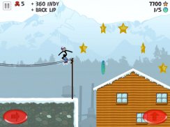 Stickman Snowboarder screenshot 3