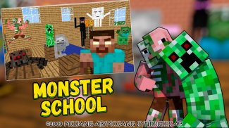 Map Monster School [Mod+Skins] screenshot 1
