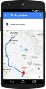 Perencana rute peta GPS screenshot 7