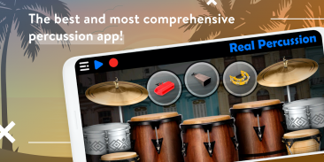 Real Percussion - Instrumen Perkusi Terbaik screenshot 3