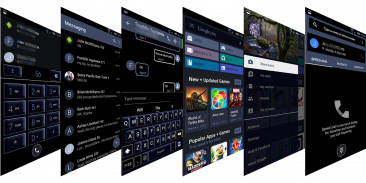 J Blue Ice Theme for CM13/CM12 screenshot 1
