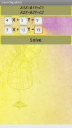 Linear Equation Solver screenshot 3