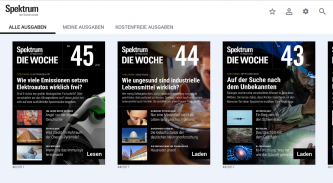 Spektrum Die Woche screenshot 1