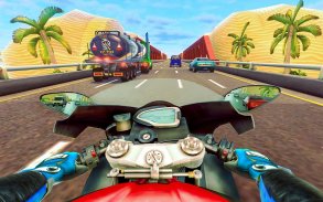 Extreme Highway Bike Racing screenshot 1