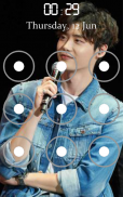 Lee Jong Suk Pattern Lock Screen screenshot 2