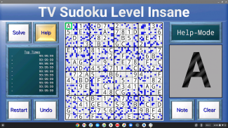 TV Sudoku: 4x4, 9x9 and 16x16 screenshot 3