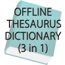 Offline Thesaurus Dictionary