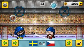 🏒Puppet Ice Hockey: Pond Head 🏆 screenshot 1