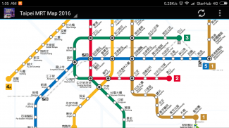 Taipei MRT Mapa 2023 screenshot 1