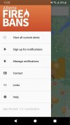Alberta Fire Bans screenshot 3