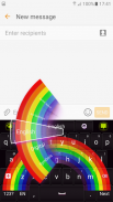 Pelangi Warna Keyboard screenshot 1