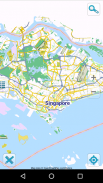 Map of Singapore offline screenshot 2