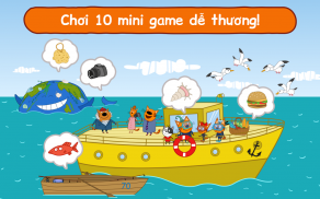 Kid-E-Cats: Phiêu Lưu Biển Trò Chơi Mèo screenshot 15