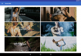 Stability Ball Workouts Fitify screenshot 0