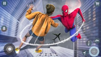 Iron Spider Rope Hero - Superhero Games screenshot 5