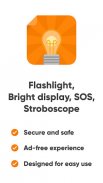 Simple Flashlight screenshot 1