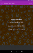 Bitcoin Price Tracker screenshot 2