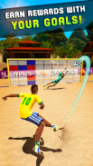 Dispara y Gol - Juego de Fútbol Playa screenshot 1