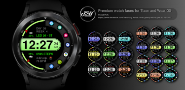 PWW38 - Sport Digi Watch Face screenshot 8