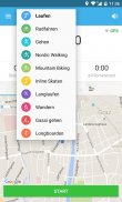 Joggen Laufen & Walken GPS FITAPP screenshot 1