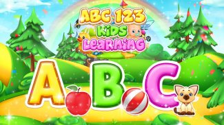 Abc 123 Tracing Learning game screenshot 3