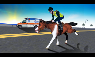 Download do APK de cavalo policial correr atrás para Android