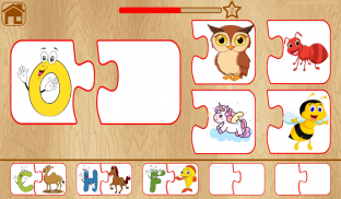 Animal Matching Puzzle for Kids-Name,Food,Home,Mom screenshot 5