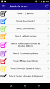 Policia Nacional Test screenshot 1