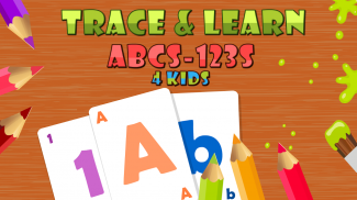 Trace & Learn ABC-123 4 kids screenshot 0