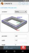 Concrete Calculator screenshot 1