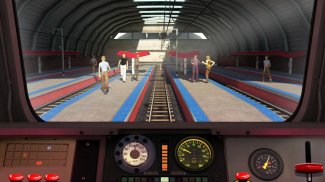 Euro Train Racing Game 2017- M screenshot 1